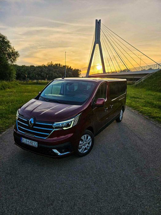 Wynajem Bus 9 osobowy 2024 Renault Trafic LONG Wypożyczalnia  Wesela
