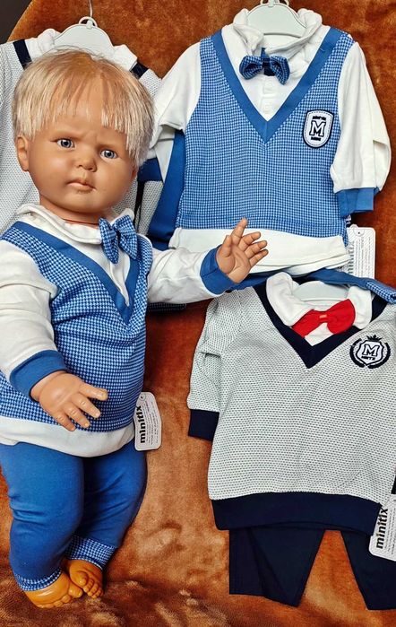 Wizytowy komplecik 56-62 cm