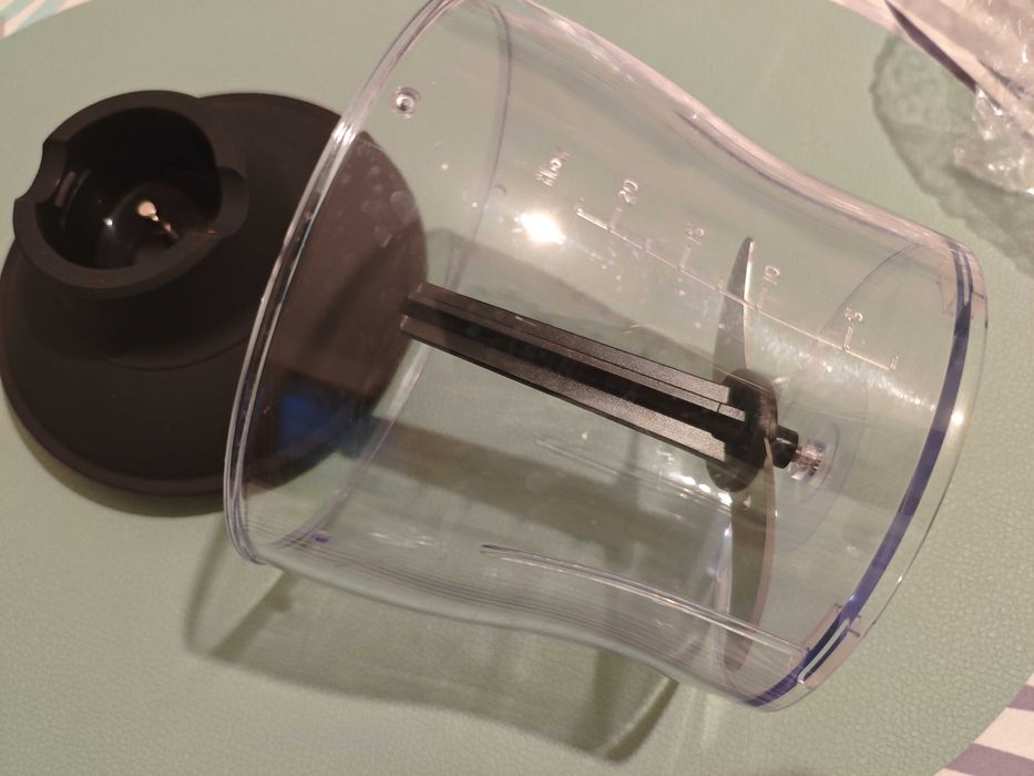 Picadora de 600 ml + Lâmina gelo para varinha Power TitanBlack 1500 XL