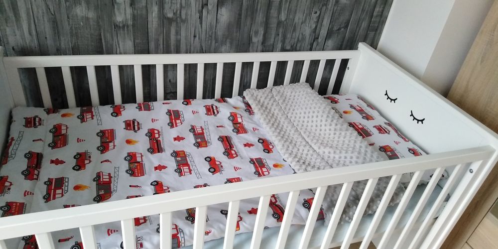 Wyprawka pościel Rożek kocyk minky bawełna