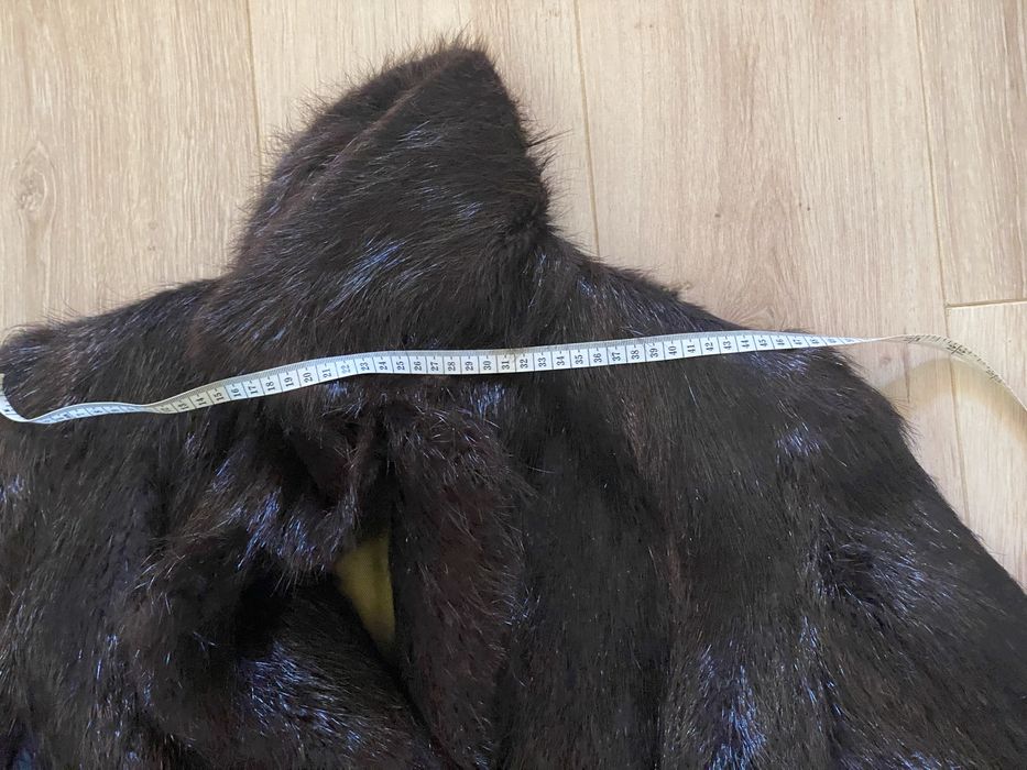 Шуба из меха нутрии