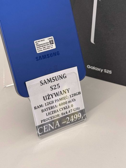 Samsung S25 12/128GB Topcase Vivo *Raty 0%