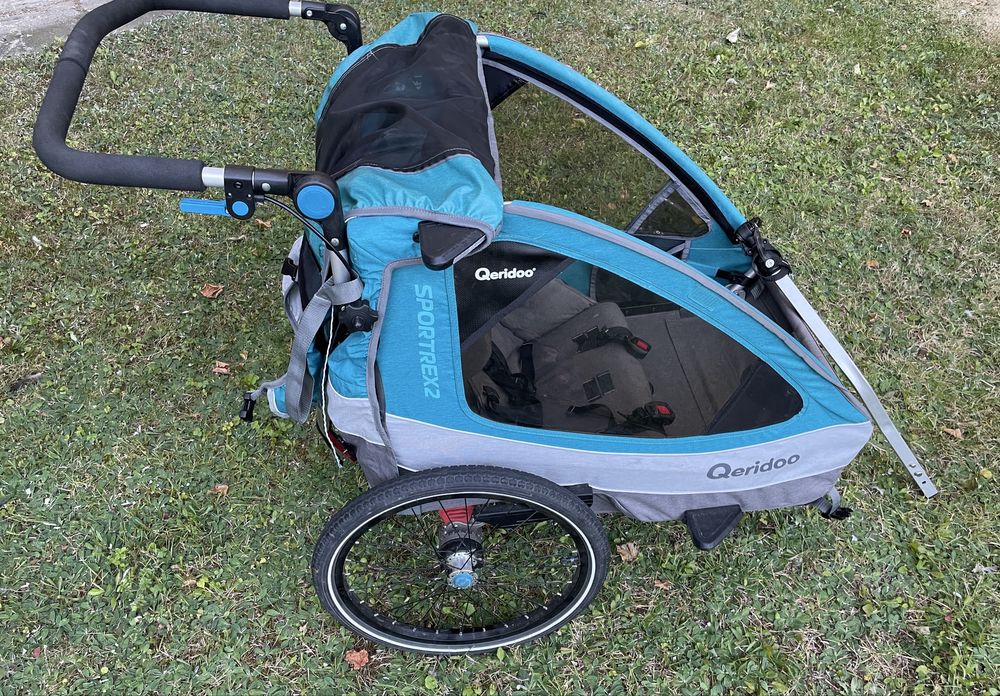 Przyczepka rowerowa wózek Qeridoo Sportrex 2