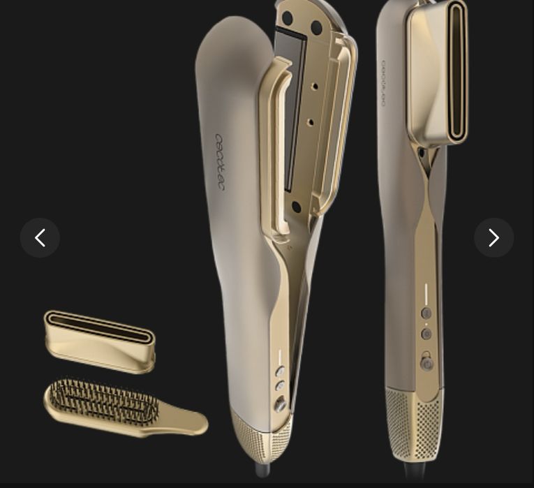 Стайлер-випрямляч CECOTEC AirLisse 2in1 ForceDry Champagne