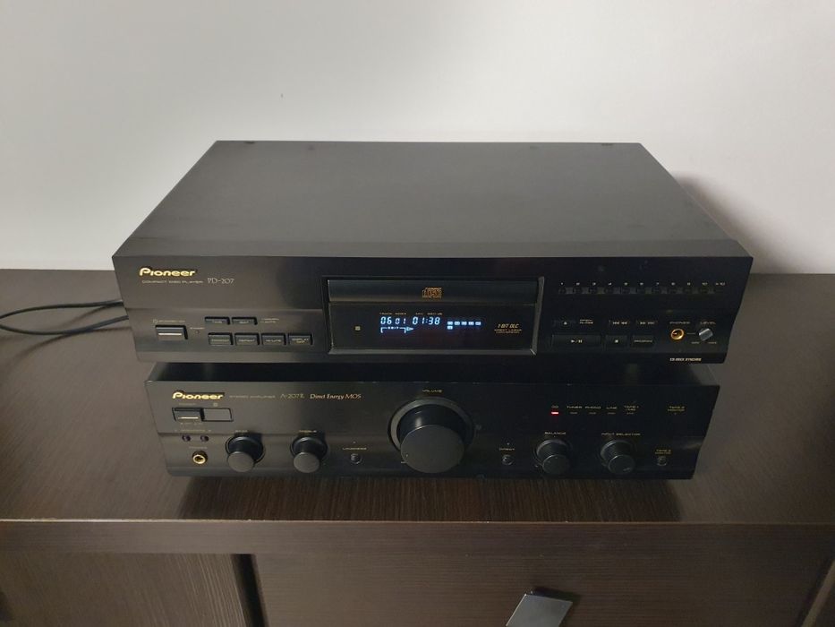 Wzmacniacz Pioneer A 207 + Cd Pioneer Pd 207