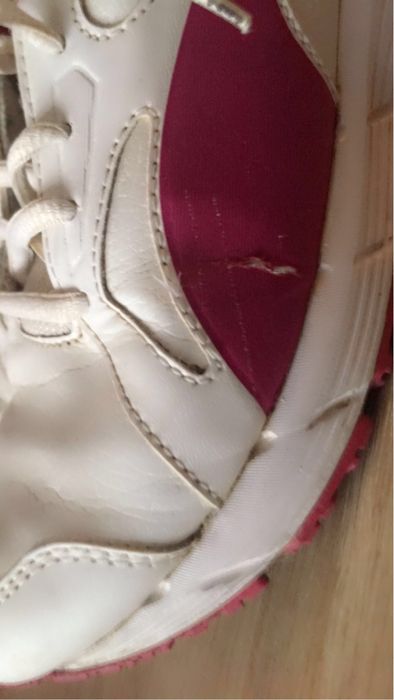 Buty puma bialo-rozowe