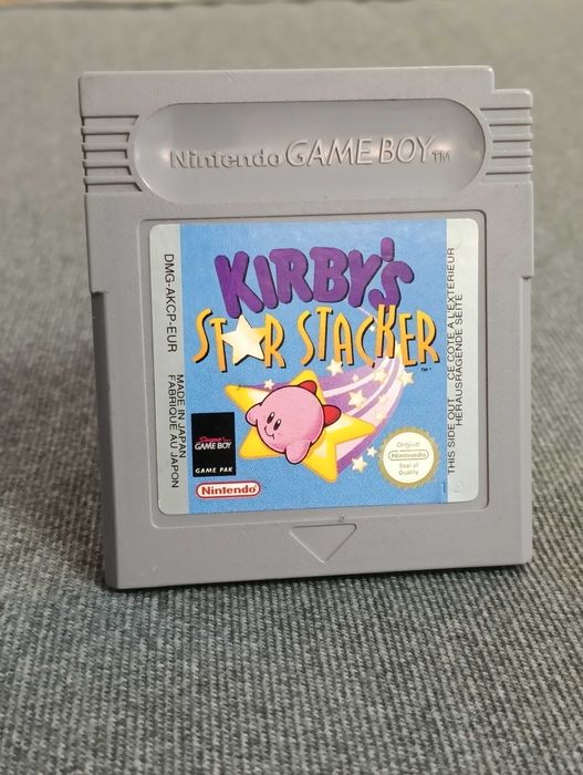 Kirby's Star Stacker gameboy nintendo