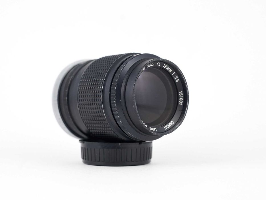 Canon FL 135mm f3.5 - montagem Canon FL/FD