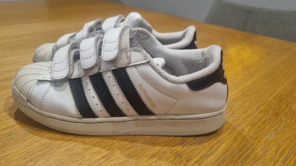 Superstar Adisas 34 skorzane buty tenisówki