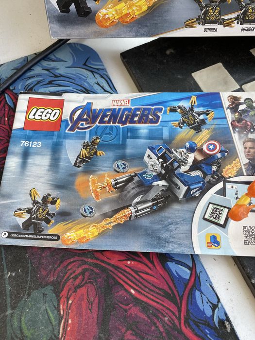 LEGO Marvel 76123 Captain America Completo