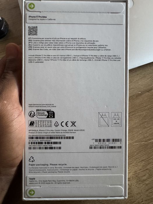 Iphone 17 pro max