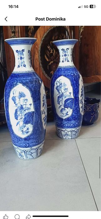 Wazy chinskie Blue&white