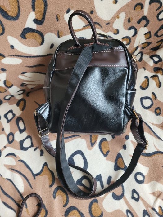 Plecak damski mini ekoskóra młodzieżowy