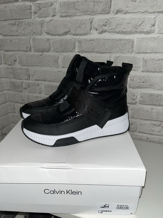 Теплі черевики на флісі Calvin Klein