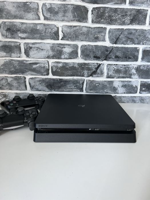 Ps4 slim 500 - 18 игр, 2 джойстика - пс4 слим