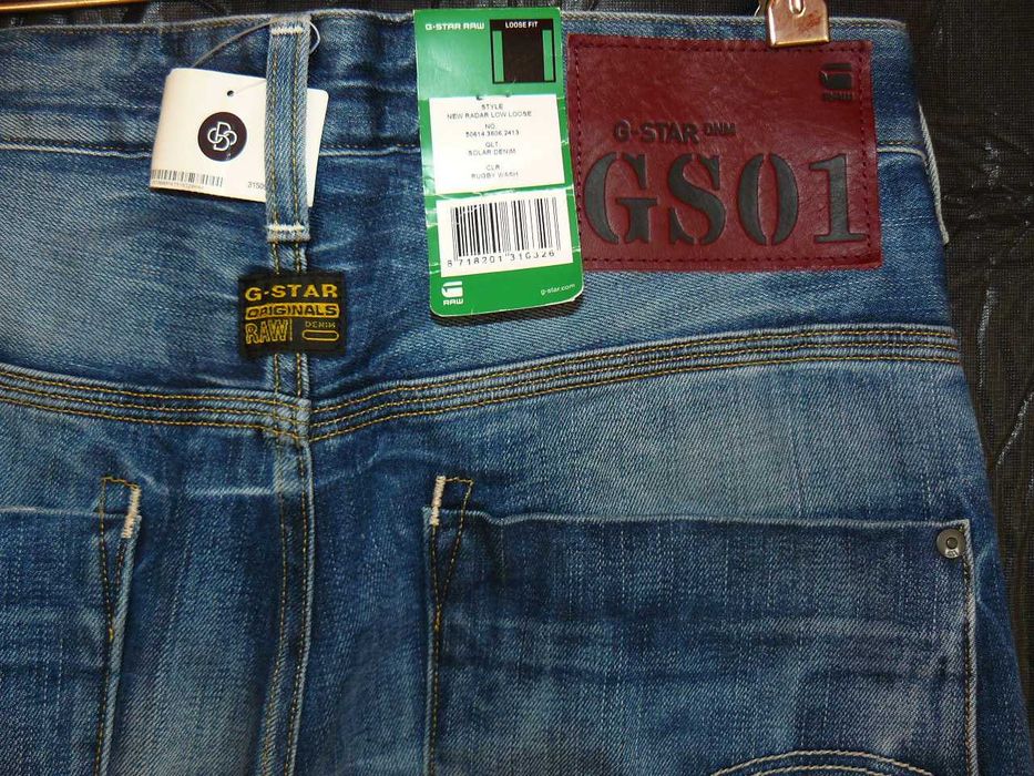 Spodnie G-Star New Radar Low Loose nowe