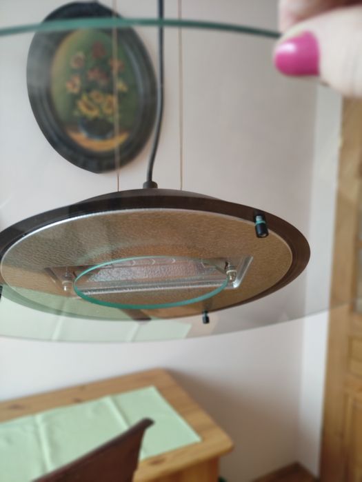 Piękna lampa sufitowa vintage odnowiona