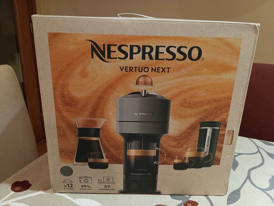Máquina Nova Vertuo Next Dark Grey Gama Nespresso