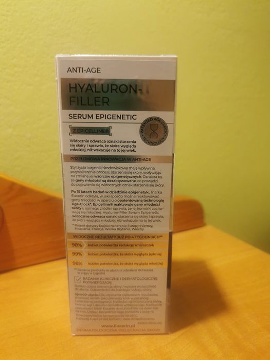 Eucerin Hyaluron-Filler Epigenetic Serum 30 ml nowe
