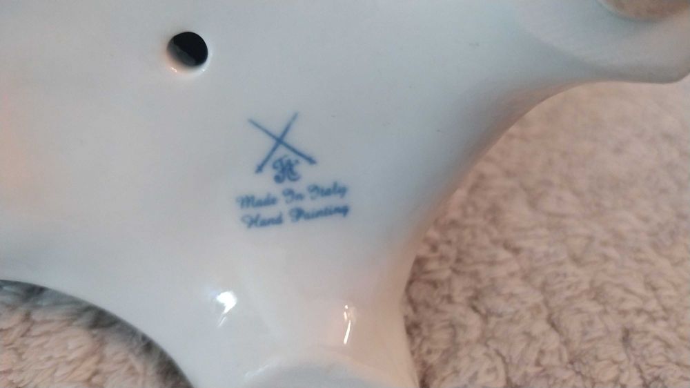 PAR DE CANDELABROS-Porcelana Europeia - Antiga - Alemã - Meissen