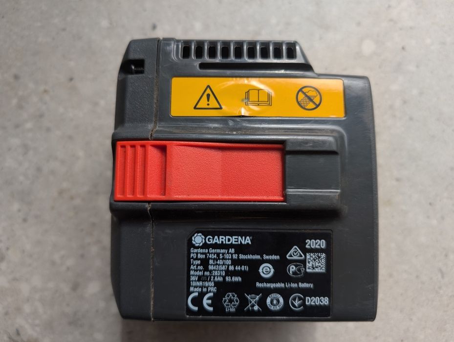 Gardena akumulator litowo-jonowy BLi-40/100,