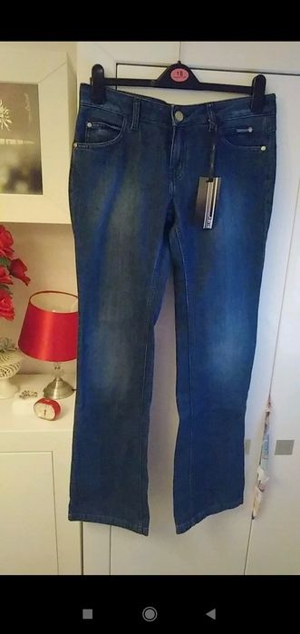 Jeansy spodnie damskie Ruby roz M/L są wymiary nowe z metką
