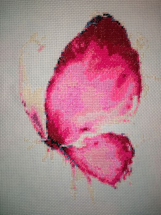 Картина вишита хрестиком.