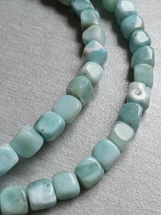 Naszyjnik z Larimarem naturalnym 5 cm