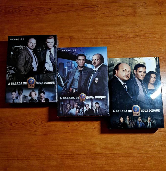 NYPD BLUE: A Balada de Nova Iorque - Temporadas 1-3 /18dvds/ NOVA64398471371394120