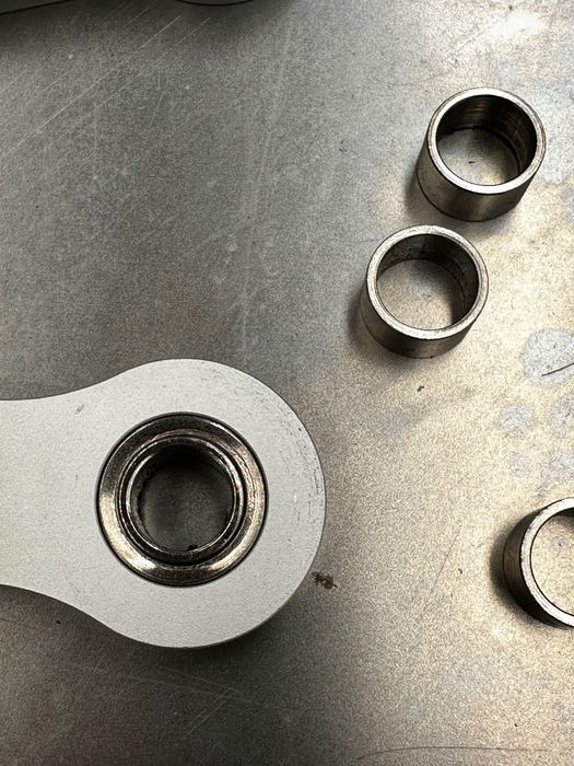 Bieletas suspensão 140mm
