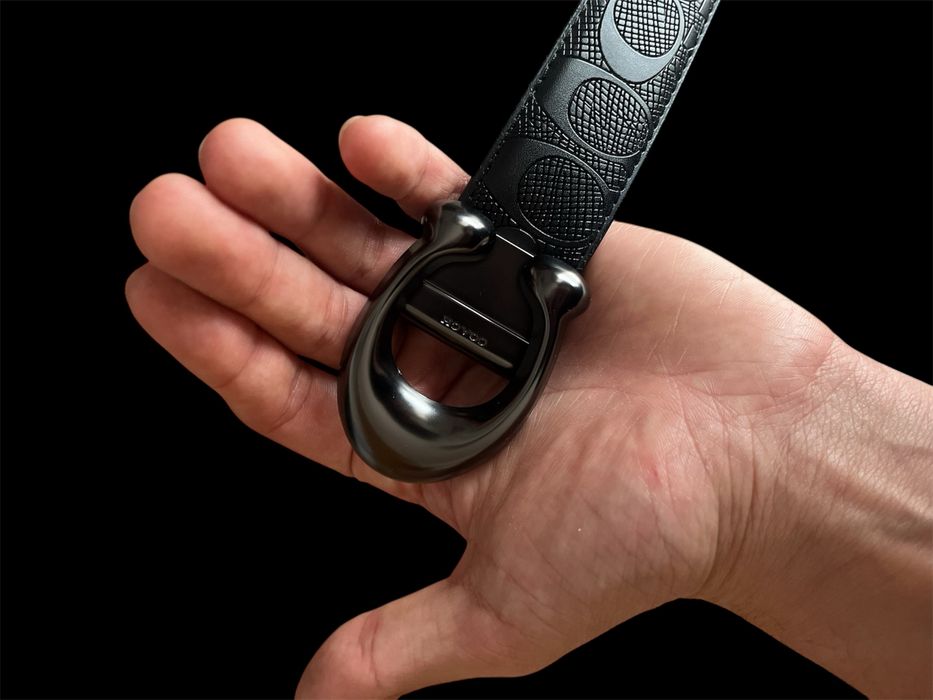 Cinto reversível estilo premium – 105cm – NOVO com embalagem