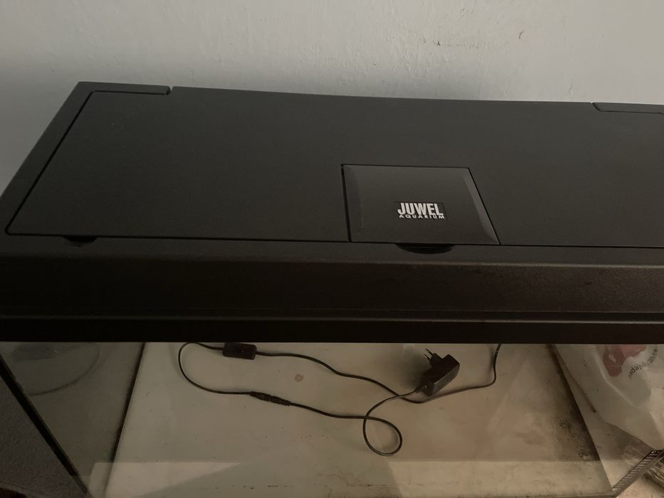 Akwarium 120L proste z pokrywą