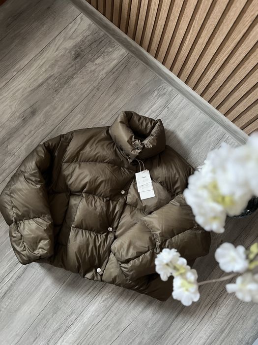 Kurtka damska khaki puchowa Zara