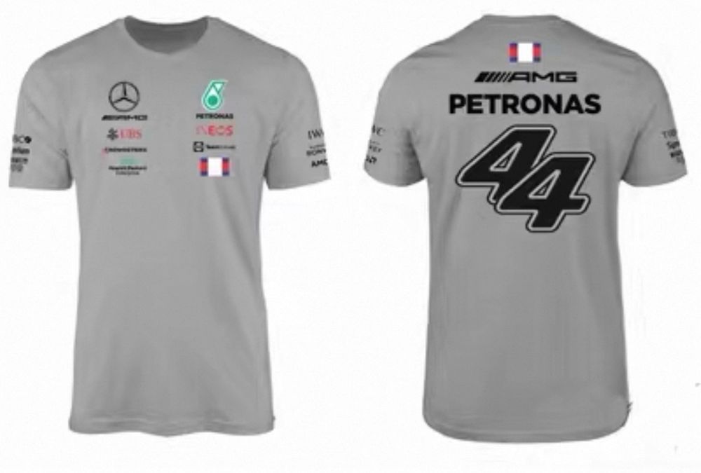 Camisas Mercedes Petronas Hamilton. Novas. Marca F1
