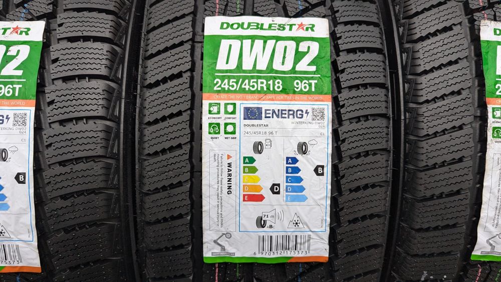 Шини 245/45 R 18 Doublestar Winterking DW02. Зима. Нові колеса склад.