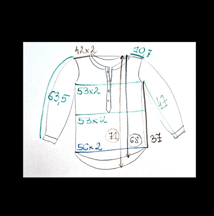 Next koszula damska L biust 53x2 flowers 100% viscose pastel color