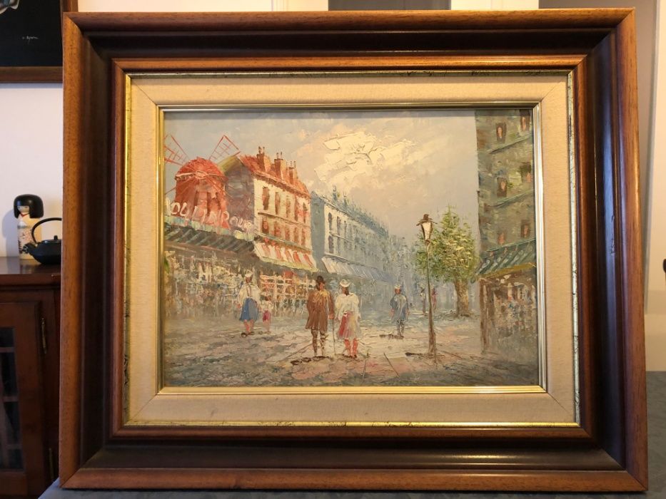 2 Framed Canvas Paintings441593949943255043