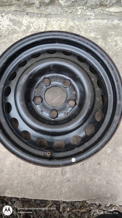 Диски  сталеві 5х112