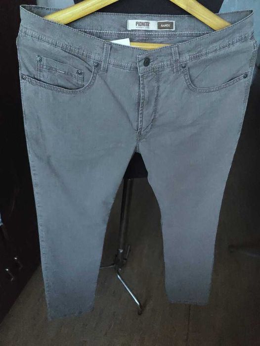 Джинсы (chino лето Pioneer Rando Germany w36 stretch grey.