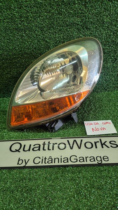 »RENAULT KANGOO I - Ótica/Farol Frente Esquerdo VALEO usado em muito bom estado