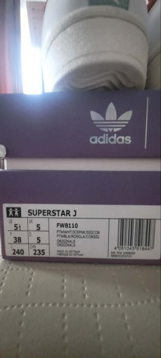 Buty adidas superstar rozm. 38