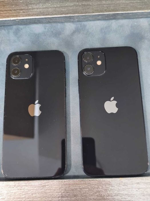 2 iPhone 12 – Preto – Funcionais