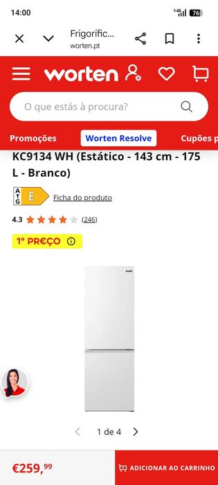 Frigorífico kunft