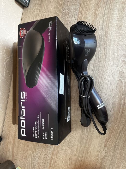 Відпарювач праска парова з щіткою Polaris