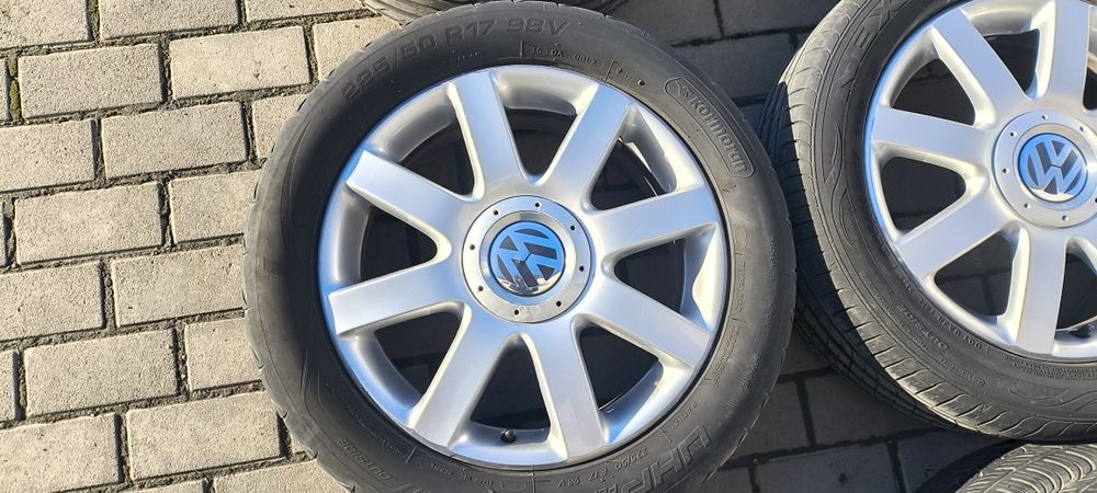 Диски 5 112 17 з резиною 225 50 17