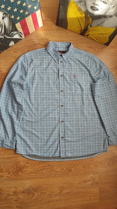 Трекінгова, тактична фланелева сорочка Fjallraven outdoor розмір XL