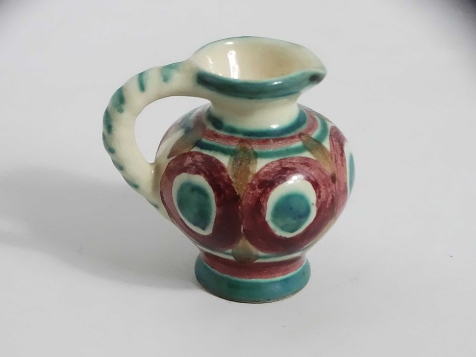 Uroczy Mini Dzbanek Allgäuer Keramik – Handarbeit, Vintage