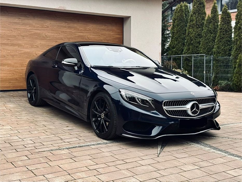 Mercedes-Benz Klasa S S-klasa W217 / W222 Coupe S400 prawie full, Radary masaże headup itp