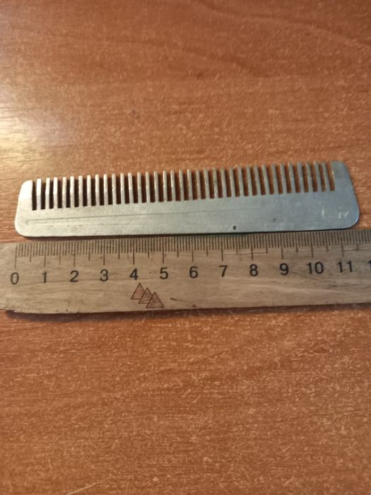 Гребень из СССР алюминевый