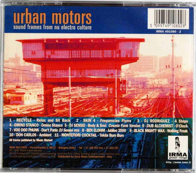 (CD) VA - Urban Motors - Sound Frames From A Nu Culture